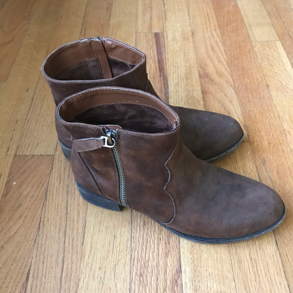 Distressed Booties - Picture 2 of 4